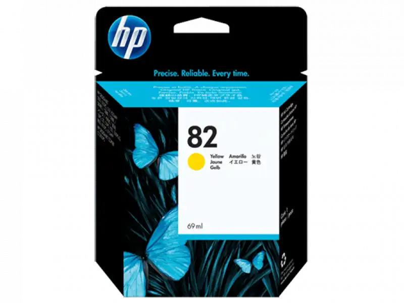 Cartridge - HP - 82 - Yellow - C-4913A