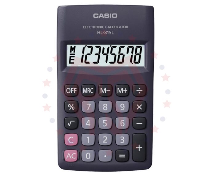 Calculator - Casio - HL-815L - 8 Digit - Small