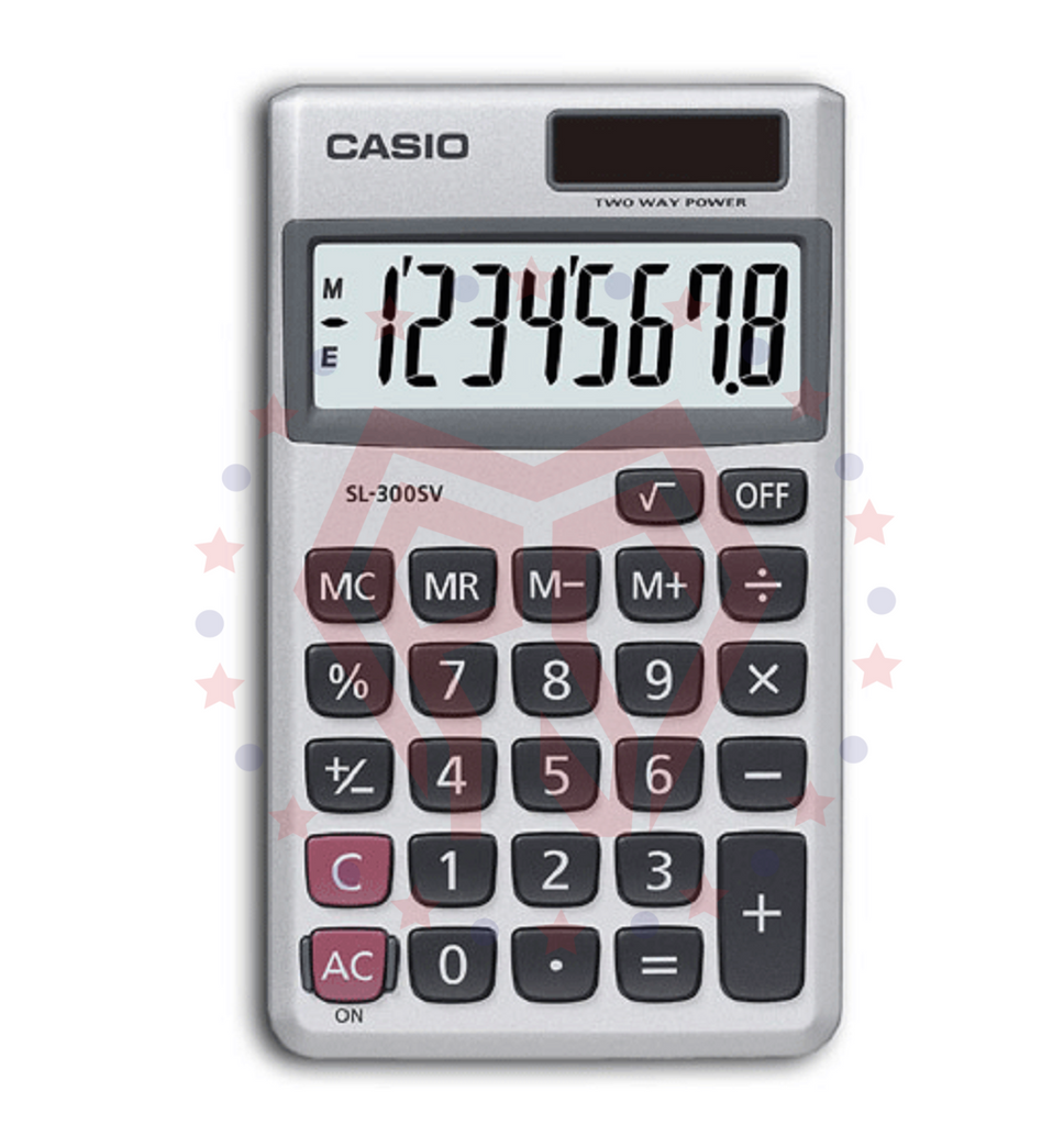Calculator - Casio - SL-300LV - 8 Digit