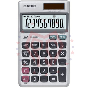 Calculator - Casio - SL-315TV-W - 10 Digit