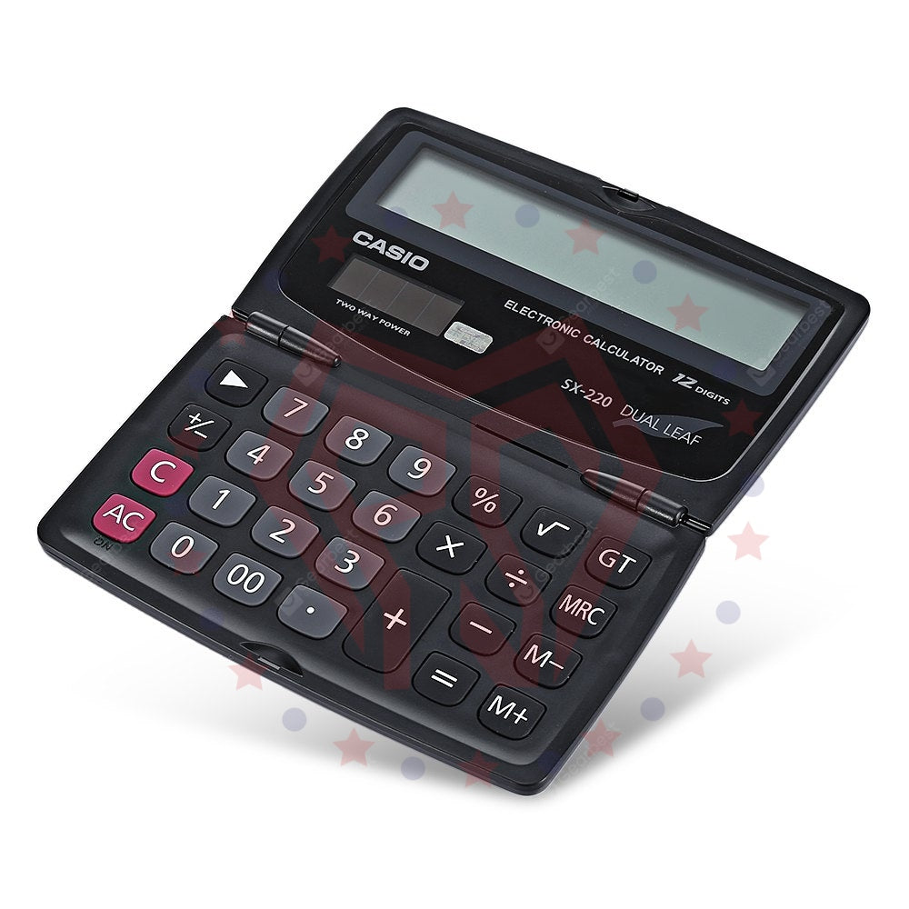 Calculator - Casio - SX-220 - 12 Digit - Small