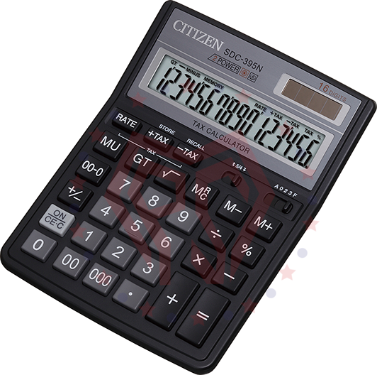 Calculator - Citizen - SDC-395N - 16 Digit