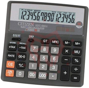 Calculator - Citizen - SDC660II - 16 Digit