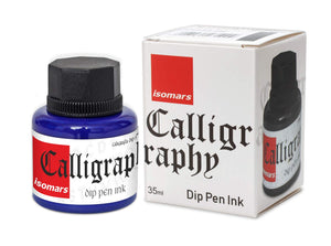 Calligraphy Ink - Blue - Isomars - 35ml