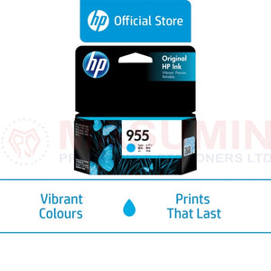 Cartridge - HP - 955 - Cyan - LOS51AA