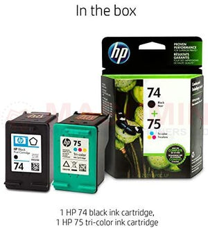 Cartridge hp 74 colored