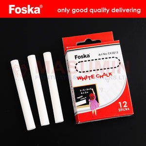 Chalk - White - 12pcs - Foska - CK3012