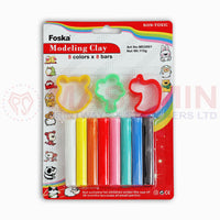 Clay - Moulding - 8 Color - 115gms -Foska - MD2001