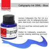 Calligraphy Ink - Blue - Isomars - 35ml