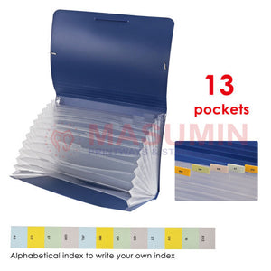Expanding File - A4 - 13 Pockets - Foska - W8402