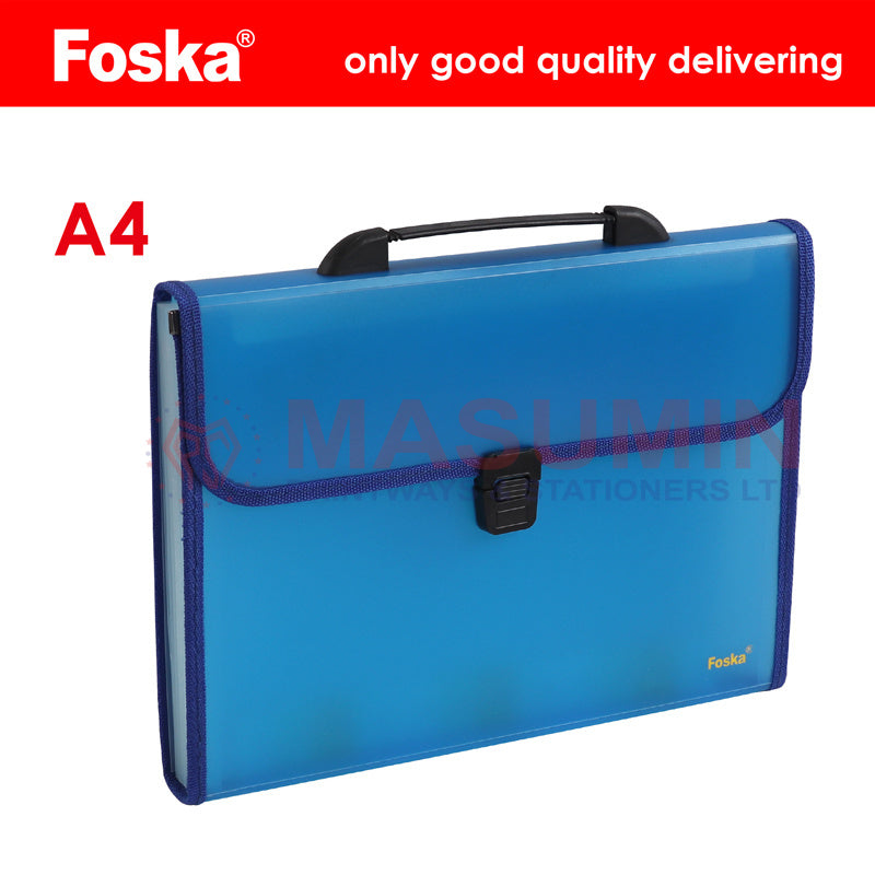 Expanding File - A4 - 13 Pockets - Foska - DF1002