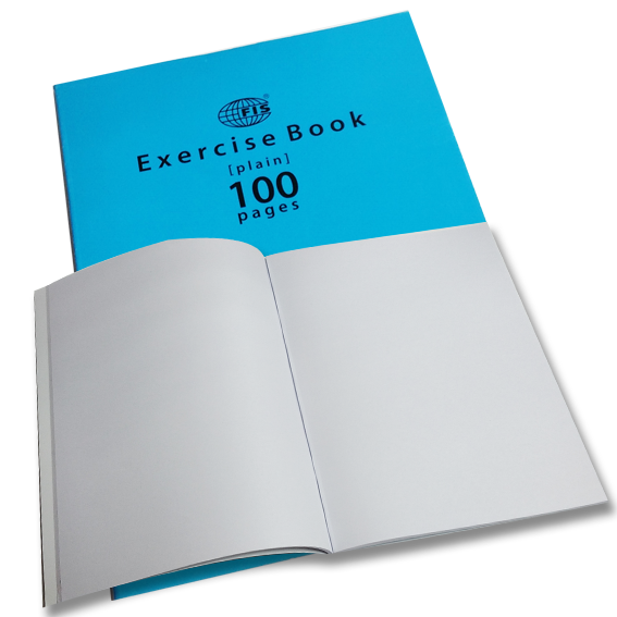 Ex Book - Plain Line - A5-White-100 Pages Ngalawa