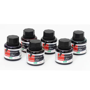 Fountain Ink - Black - 35ml - Isomars - Art#FPI35