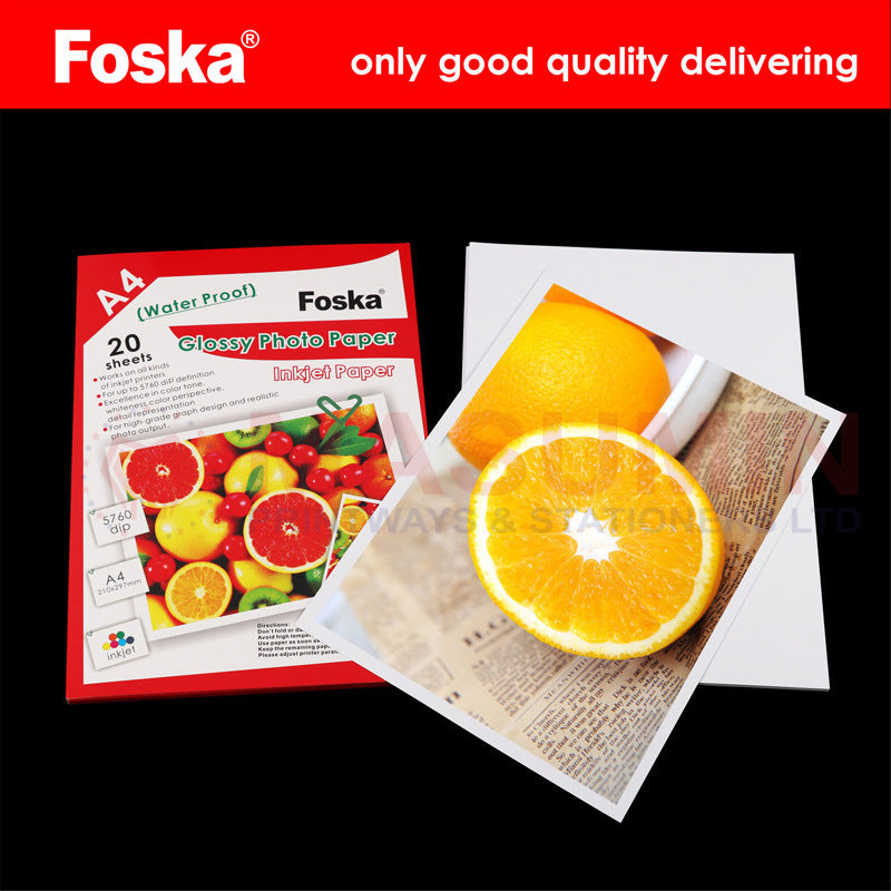 Glossy Paper - A4 - Foska - W9601 - 230Gsm