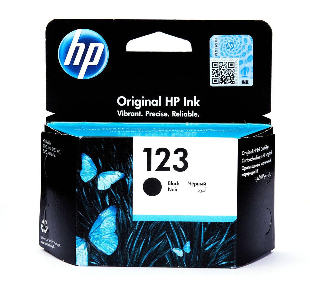 Cartridge - HP - 123 - Black - F6V17AE