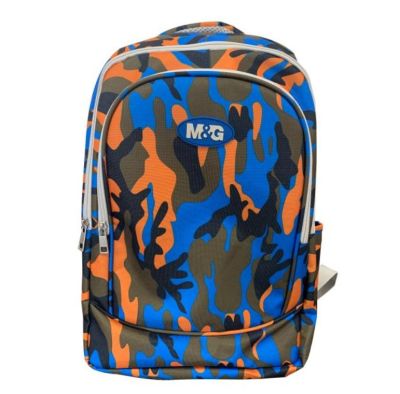 School Bag - Backpack - Orange - M&G