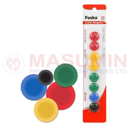 Magnet Color - 8 Pieces - Foska - JZ1502