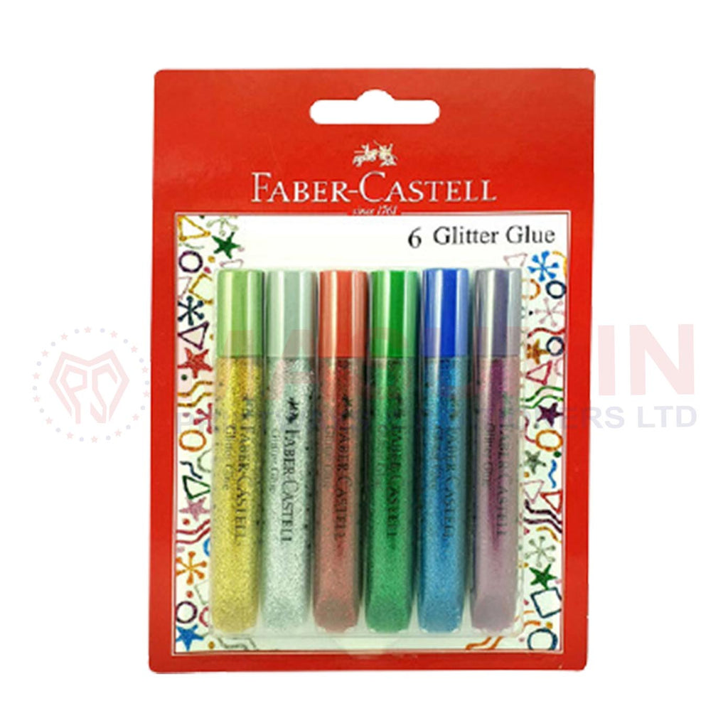 Glitter Glue - Faber Castell - 6 Color - 12.5gms