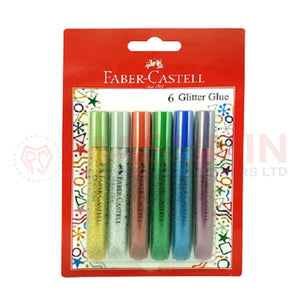 Glitter Glue - Faber Castell - 6 Color - 12.5gms