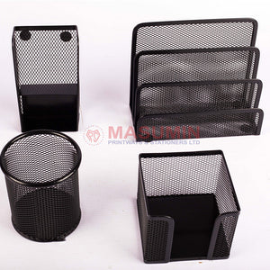 Desk organizer metal 4 pcs set skiper sk 2-038T