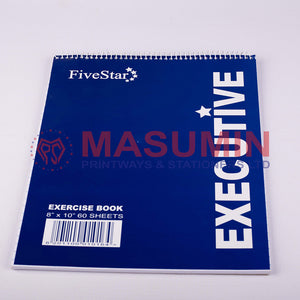 Note Book - Spiral - A4 - Top Open - 8X10 - Fivest