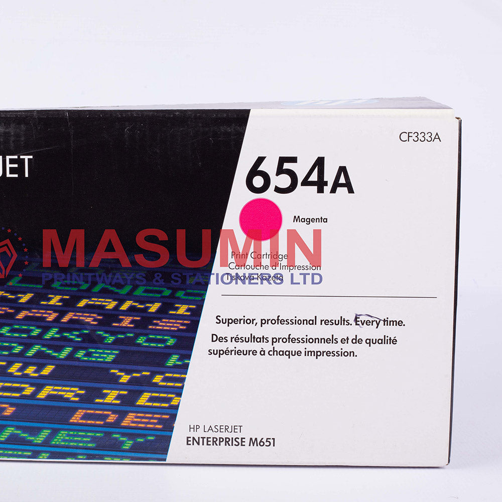 Toner - HP - 654A - Magenta - CF-333A