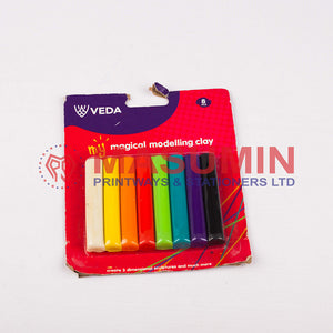 Clay - Moulding - VEDA -  8 Pcs - MC3 - 120gms