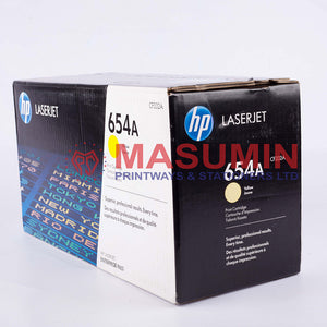 Toner - HP - 654A - Yellow - CF-332A