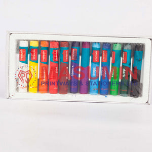 Oil Pastels - 12 Color - Nataraj - 209760001