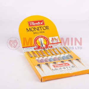 Ball pen montex monitor
