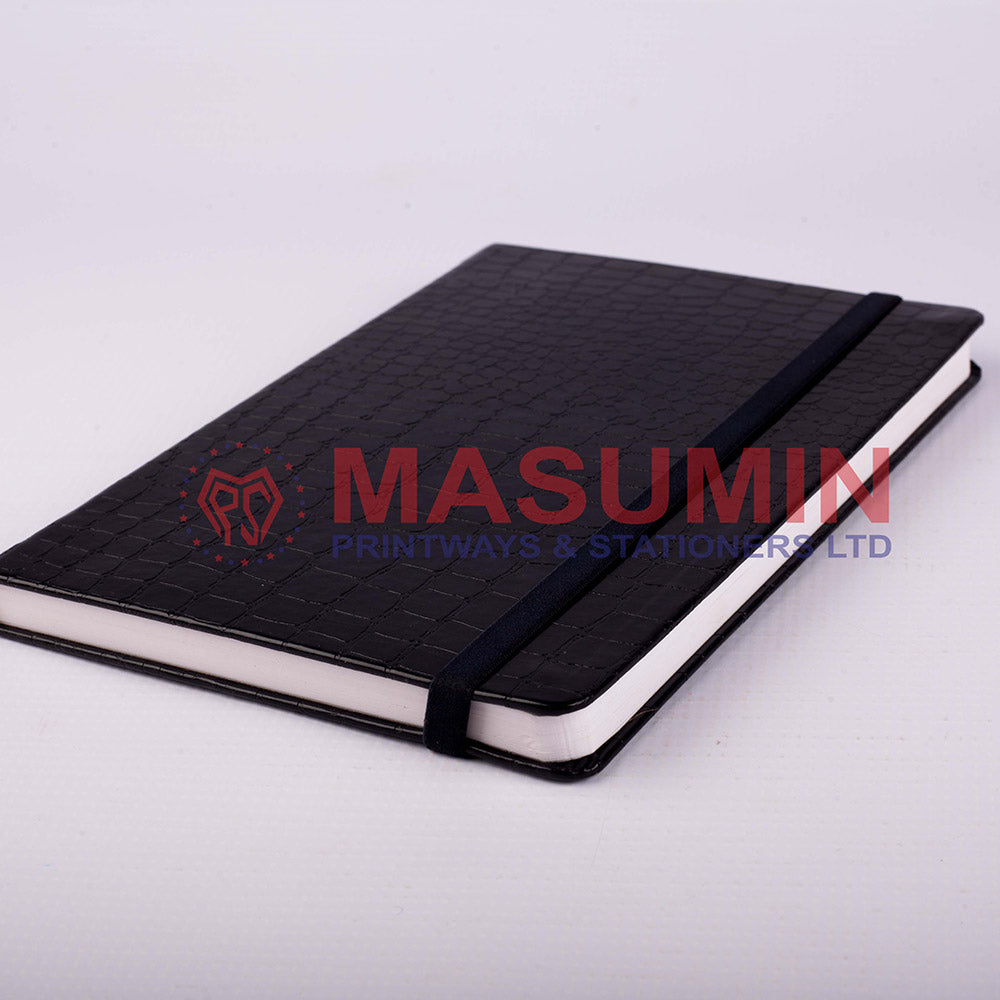 Note Book - X308D - A5 - Hard Cover - Elastic Band