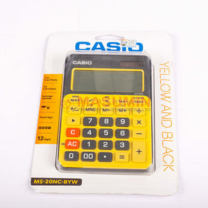 Calculator - Casio - MS-20NC-BYW - 12 Digit