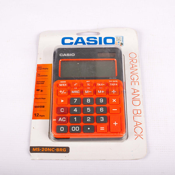 Calculator - Casio - MS-20NC-BRG - 12 Digit