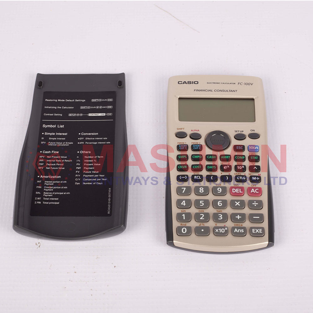 Calculator - Casio - Scientific - FC-100V
