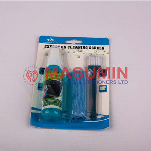 CD DVD - Cleaner Kit - Spray + Cloth + Brush