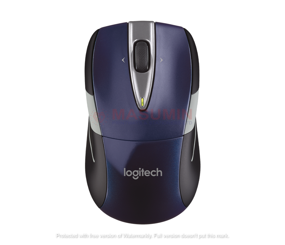 Mouse - Logitech - Wireless - M525 - Blue