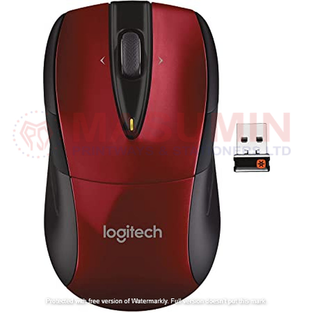 Mouse - Logitech - Wireless - M525 - Red