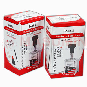 Numbering machine - 8 Digit - Foska - ZS508