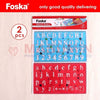 Stencil - A to Z - Foska - BP9338 - 2pc Set