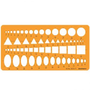 Stencil - Student - Isomars - Art#ISCO-71 2071M