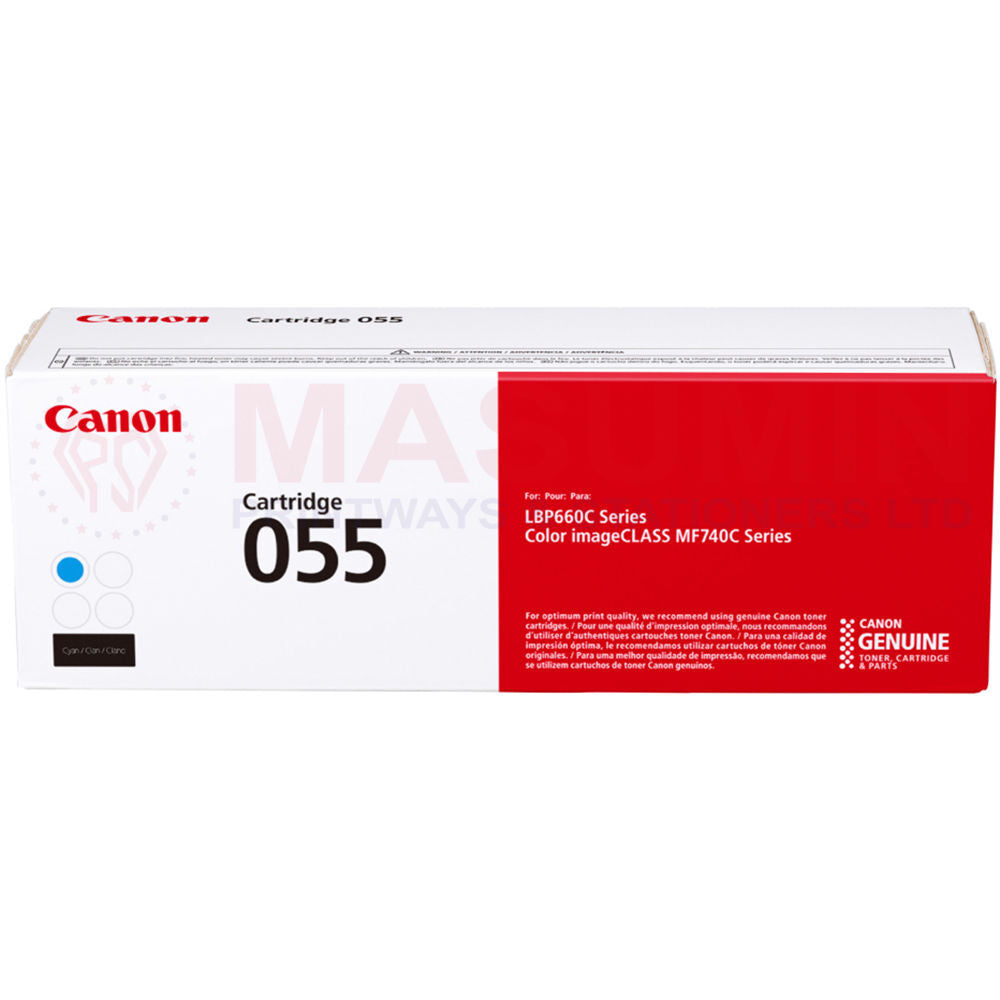 Toner - Canon - 055 - Cyan