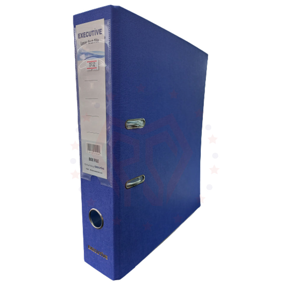 Box File - Pvc - Blue - Executive - 3'' – Masuminprintways Store