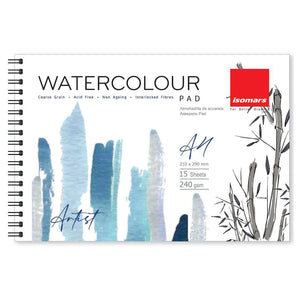 Pad - Water Colour - A4 - Isomars - Art#WCPPR-A4