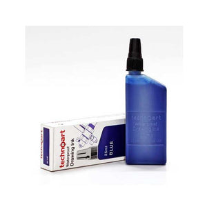 Drawing Ink - Blue - 25ml - Isomars - Art#NK100-BL