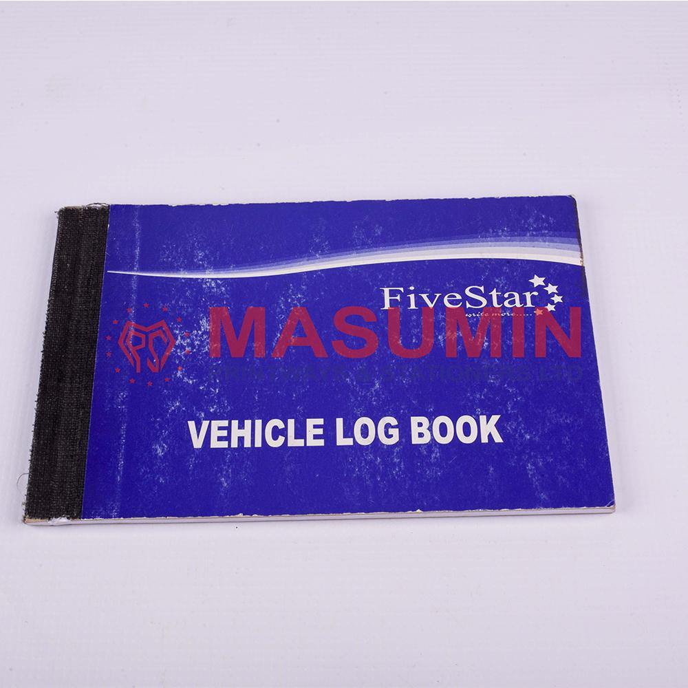 Vehicle Log Book - Fivestar - Masuminprintways