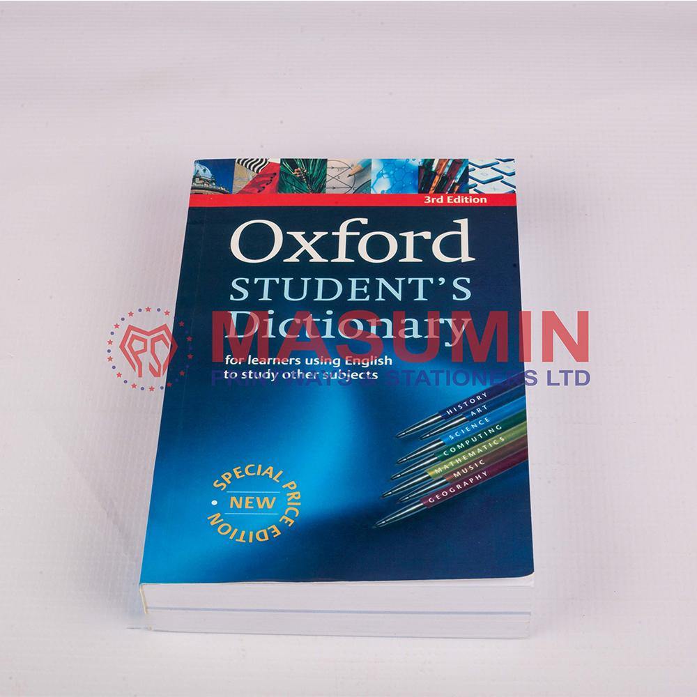 Dictionary - Oxford - Student's - 3rd Edition - Masuminprintways