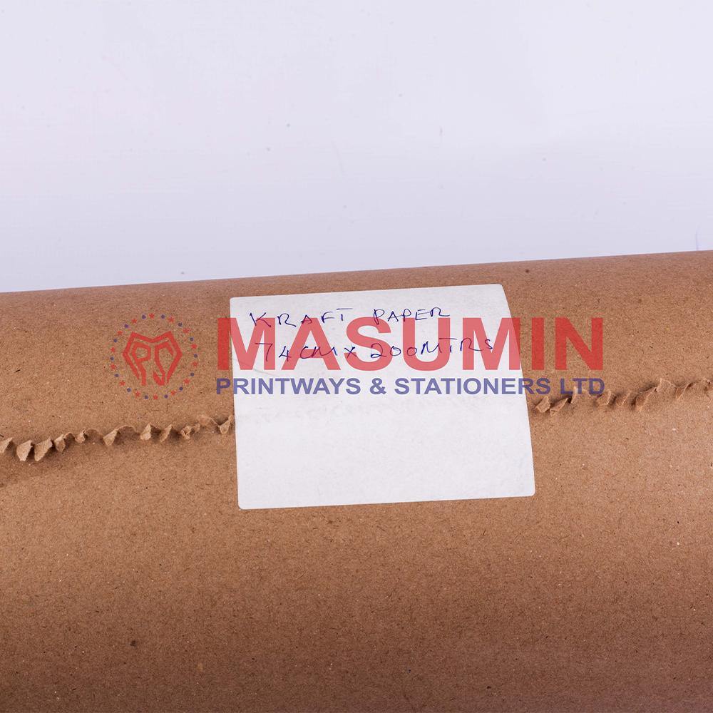 Kraft Paper Roll - 200mtr - 80gsm - 74cm - Masuminprintways