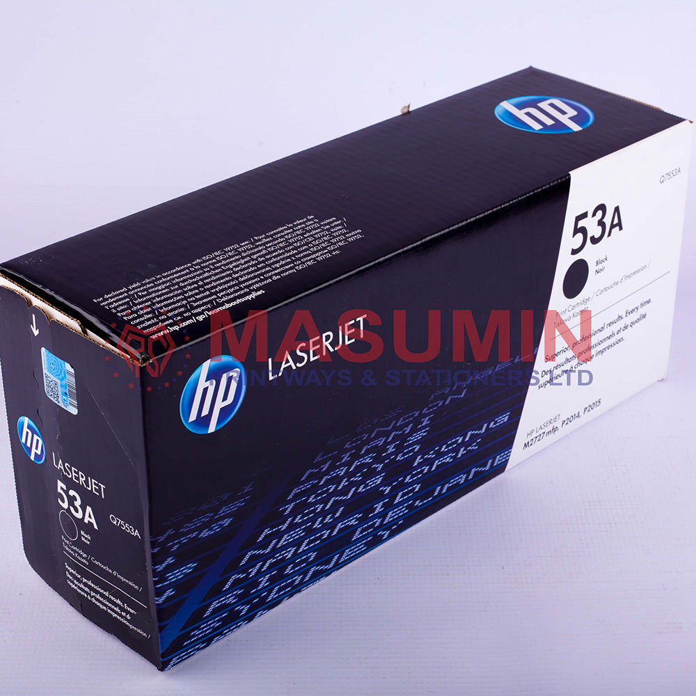 Toner - HP - 53A - Black - Q7553A