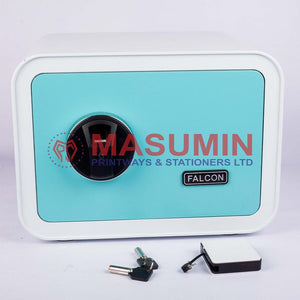 Safe - Falcon - Cube - D25 - Finger Print - White - Masuminprintways