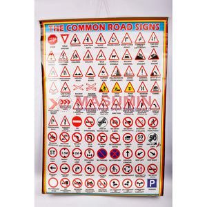 Chart - The Common Road Signs